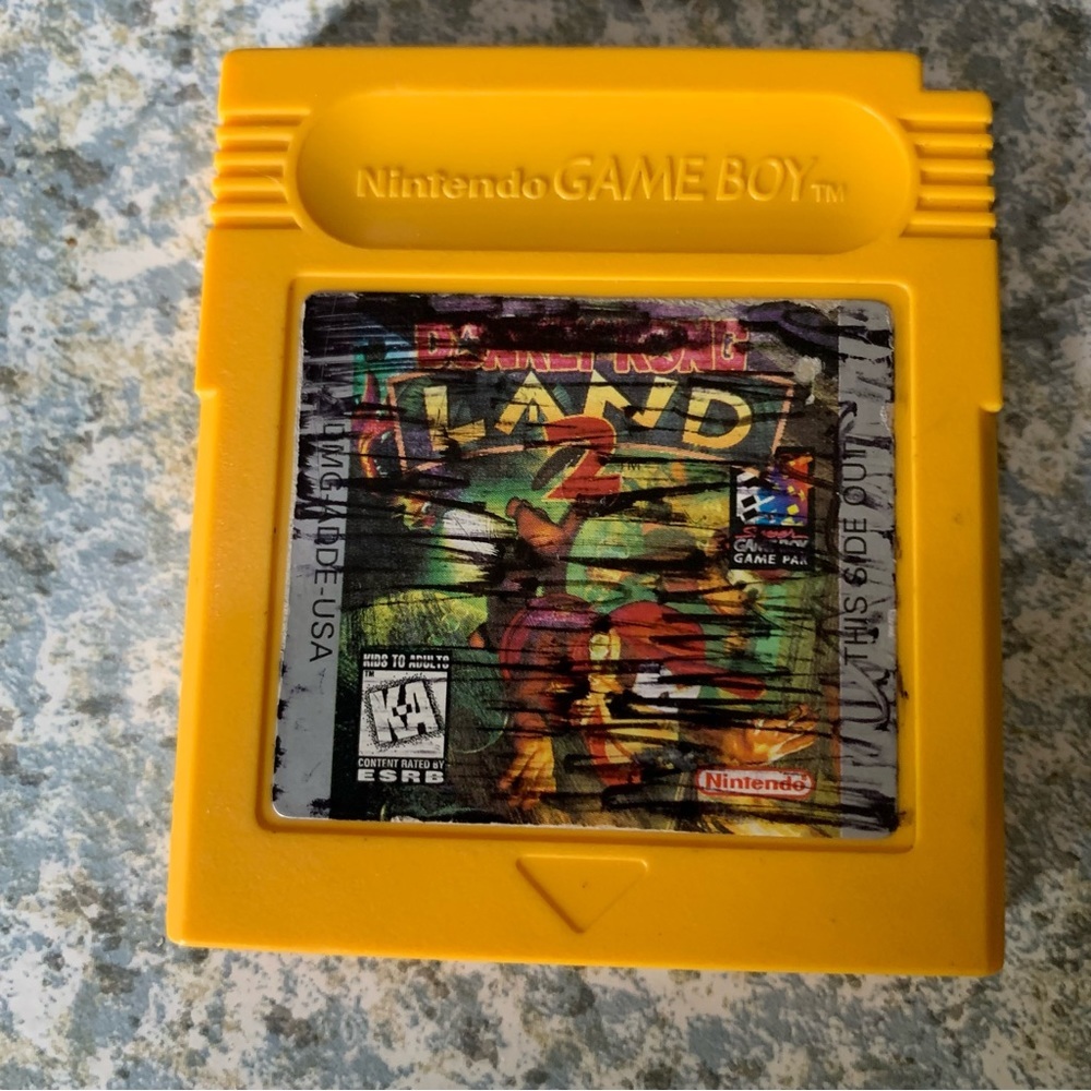 Donkey Kong Land 2 Gameboy Game